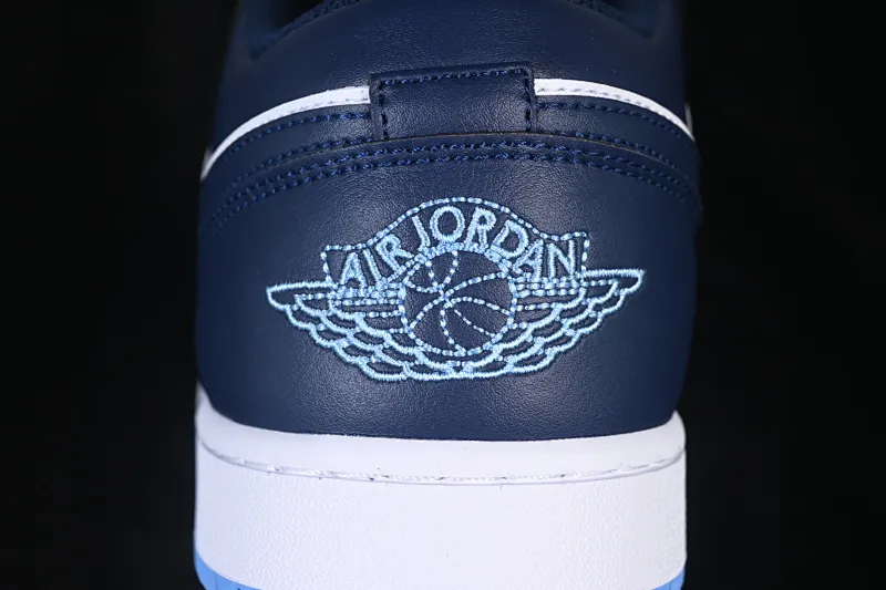 All categories Air Jordan Jordan series basketball shoes Air Jordan 1 Low Air Jordan 1 Low AJ1 Joe 1 white and blue low-top retro cultural basketball shoes 553558-404